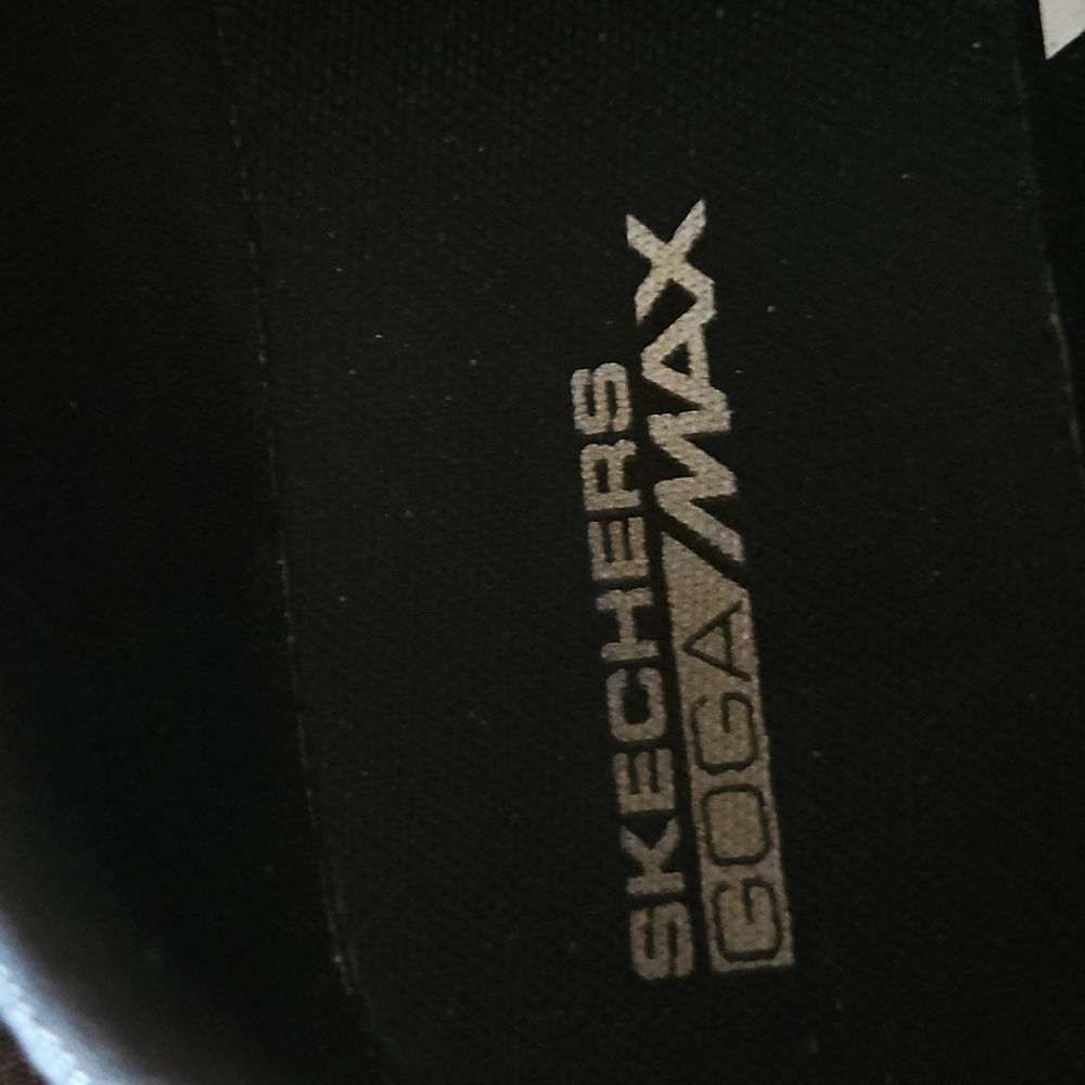 SKECHERS FLEX BLACK COASTAL BOAT SHOES sz 7.5 - Picture 5 of 6